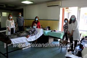 Με επιτυχία η Eθελοντική Aιμοδοσία του Δήμου Αλεξάνδρειας στο Κέντρο Υγείας (φώτο)