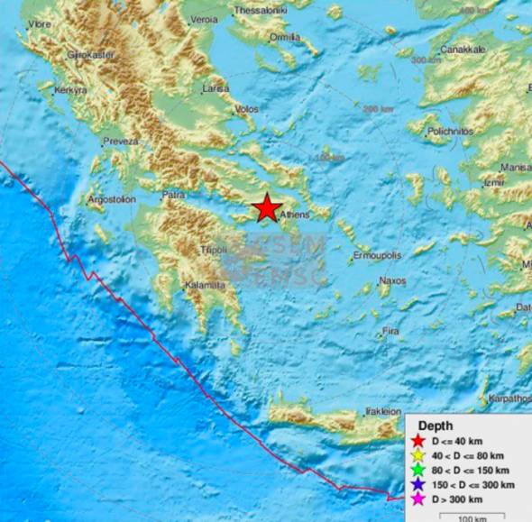 Μεγάλος σεισμός 5,1 Ρίχτερ στην Αθήνα -Βγήκαν όλοι στους δρόμους