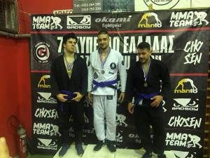 Πρώτη θέση σε δύο κατηγορίες κέρδισε ο Αντώνης Κούγκας στο 7ο Κύπελλο Ελλάδος Brazilian Jiu Jitsu (φώτο)