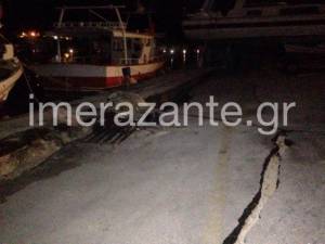Ισχυρός σεισμός στη Ζάκυνθο-Αισθητός και στην Αλεξάνδρεια (φώτο-βίντεο)
