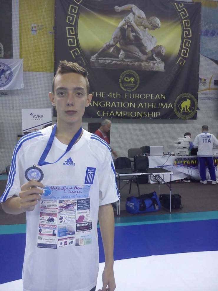2η θέση για τον Αντώνη Κορουτζή στο 4ο Πανευρωπαϊκό Πρωτάθλημα στο Παγκράτιο