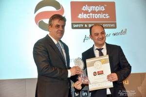 Χρυσό βραβείο για την OLYMPIA ELECTRONICS A.E. στα βραβεία GREEK EXPORTS AWARDS 2017