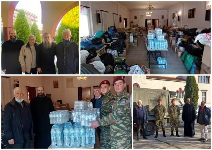 Παναγία Αλεξάνδρειας: Ολοκληρώθηκε και αναχώρησε η ανθρωπιστική βοήθεια για τους σεισμόπληκτους της Τουρκίας και της Συρίας(φωτο)