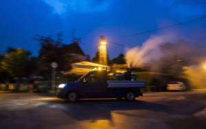 Ψεκασμός ακμαιοκτονίας κουνουπιών το βράδυ της Τρίτης 29 Αυγούστου στη Μελίκη Ημαθίας