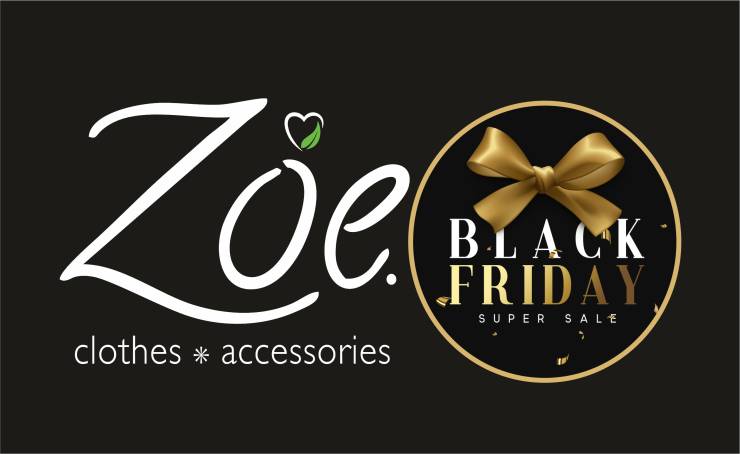 Η BLACK FRIDAY έφθασε στο κατάστημα ένδυσης Zoe στην Αλεξάνδρεια!