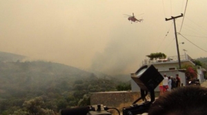 Σε κατάσταση έκτακτης ανάγκης η Χίος λόγω πυρκαγιάς-Συμμετοχή πυροσβεστικών δυνάμεων από την Π. Κ. Μακεδονίας