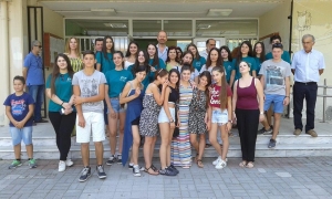 Το 2ο Γυμνάσιο Αλεξάνδρειας επισκέφθηκαν οι μαθητές από την Κύπρο