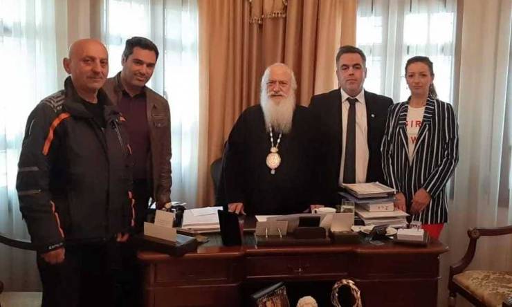 Επίσκεψη στον Σεβασμιώτατο Μητροπολίτη Βεροίας πραγματοποίησαν οι υπ. βουλευτές της Ελληνικής Λύσης Ν. Ημαθίας (φώτο)