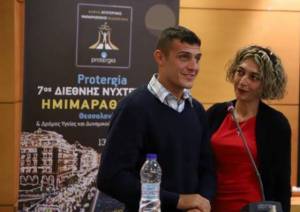 Ο Νίκος Τουλίκας στην Επίσημη Παρουσίαση Protergia 7ου Διεθνή Νυχτερινού Ημιμαραθώνιου Θεσσαλονίκης 2018