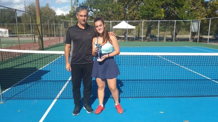 Αθλητικός Σύλλογος Αλεξάνδρειας «ΖΕΦΥΡΟΣ»:  Πρώτη θέση κατέκτησε η Παναγιώτα Τσιάρτα σε τουρνουά τένις στην Έδεσσα