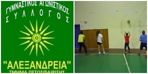 Ξεκίνησαν τις προπονήσεις το παιδικό –εφηβικό τμήμα αγοριών πετοσφαίρισης του ΓΑΣ Αλεξάνδρειας