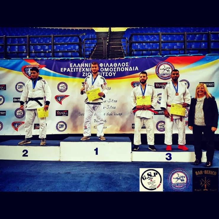 Πρώτος στο 18ο Πανελλήνιο Πρωτάθλημα Ju Jitsu ο Λουκάς Ρηγόπουλος στην Αθήνα