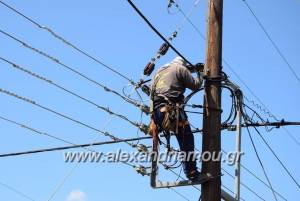 Διακοπή ηλεκτρικού ρεύματος σε Αλεξάνδρεια Μελίκη και Πλατύ 08/09.05