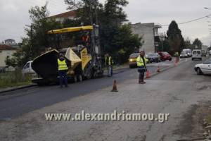 Ξεκινάει το έργο Εργασίες βελτίωσης οδών Δήμου Αλεξάνδρειας