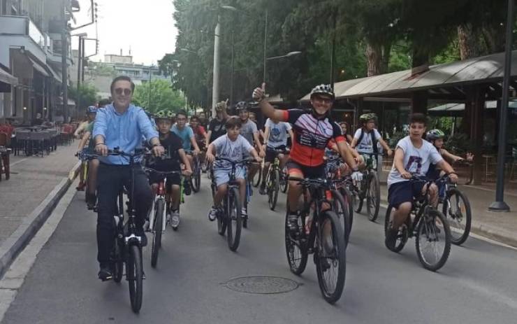 Με ποδηλατοδρομία και δράσεις ενημέρωσης γιορτάστηκε στο Δήμο Νάουσας η Παγκόσμια Ημέρα Ποδηλάτου