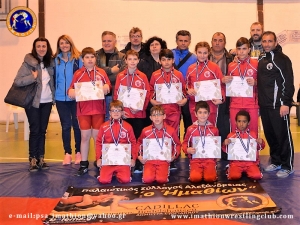 Επιτυχίες του Ημαθίωνα στο 1o Πανελλήνιο παιδικό τουρνουά πάλης του 2017