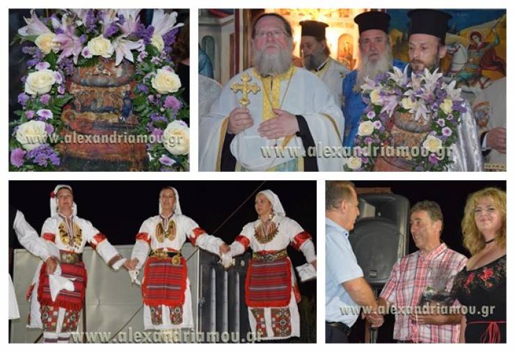 Εορταστικές εκδηλώσεις στο Νησελούδι Ημαθίας προς τιμή της Κοιμήσεως της Αγίας Άννης