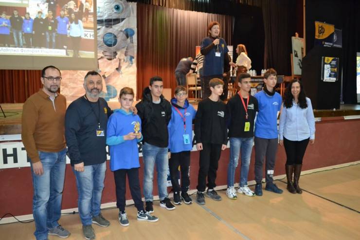 Το robotics club του 1ου Γυμνασίου Αλεξάνδρειας στο 6ο Μαθητικό Φεστιβάλ Ρομποτικής στη Θεσσαλονίκη