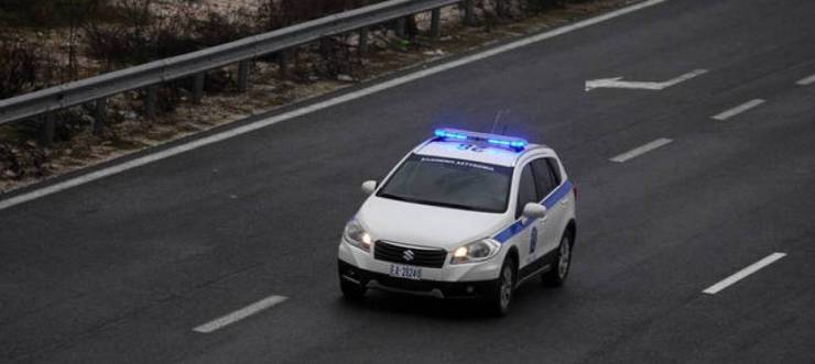 Οδηγός έκανε επικίνδυνους ελιγμούς σε δρόμο της Ημαθίας για να αποφύγει τη σύλληψη