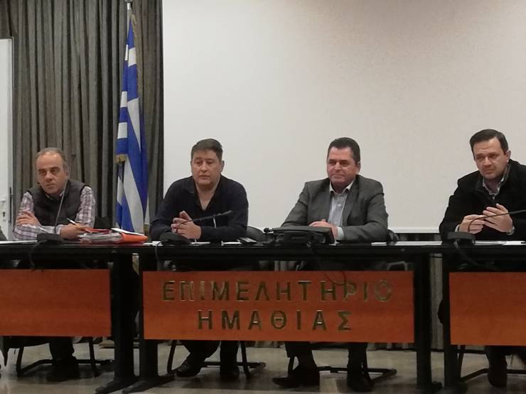 Mε εκπροσώπους των Διοικήσεων των ΤΟΕΒ της Ημαθίας συναντήθηκε ο Κώστας Καλαϊτζίδης
