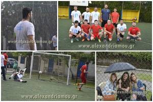 Σύλλογος Ποντίων Αλεξάνδρειας:Αγώνας ποδοσφαίρου 5Χ5 &#039;&#039;Συμεών Ανανιάδη΄΄ με ...βροχή από γκολ!