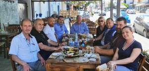 Τραπέζι στους συνεργάτες του έκανε ο Δήμαρχος Αλεξάνδρειας Παναγιώτης Γκυρίνης για τα 2 χρόνια από την επανεκλογή του στο Δήμο