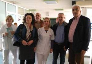 Το Κέντρο Υγείας Αλεξάνδρειας επισκέφθηκε ο Μιχάλης Χαλκίδης