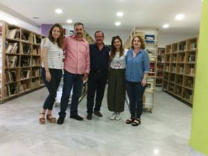Τη Δημοτική Βιβλιοθήκη Αλεξάνδρειας επισκέφτηκε η Ομάδα Συντονισμού του Δικτύου Ελληνικών Βιβλιοθηκών