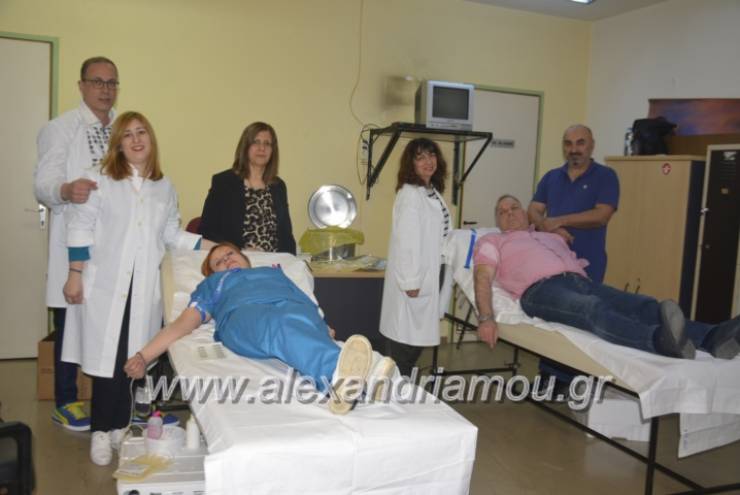 Αγάπη και προσφορά χάρισαν για ακόμη μια φορά οι πολίτες του δήμου Αλεξάνδρειας στην εθελοντική αιμοδοσία στο Κέντρο Υγείας