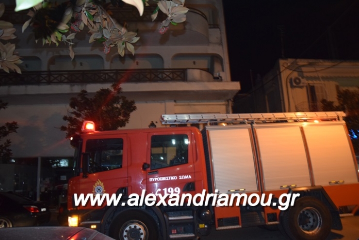 Φωτιά σε καμινάδα μονοκατοικίας στην Αλεξάνδρεια (Φώτο - βίντεο)