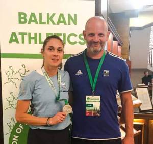 Ασημένιο μετάλλιο κέρδισε η Έφη Κολοκυθά στο Βαλκανικό Πρωτάθλημα