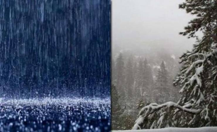 Καιρός: Βροχές και χιόνια σε ολόκληρη την χώρα - Πού θα είναι πιο έντονα τα φαινόμενα