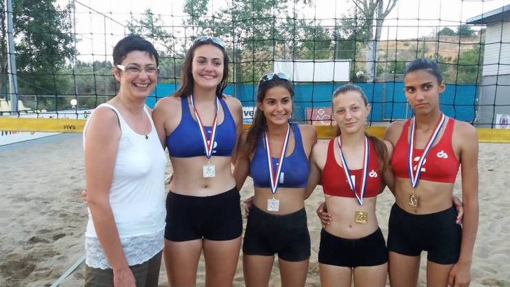 Εξαιρετικές διακρίσεις στο beach volley για τις αθλήτριες από την Αλεξάνδρεια