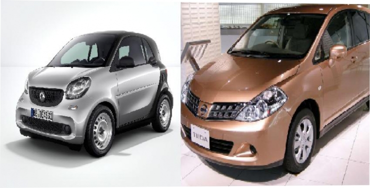 Ανακλήσεις οχημάτων Smart fortwo και Nissan Tilda ανακοίνωσε η Γ.Γ. Βιομηχανίας