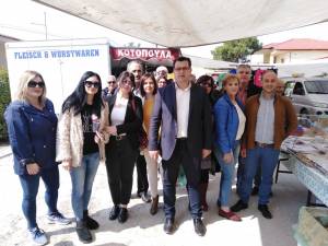 Τη Μελίκη επισκέφθηκε ο Κώστας Ναλμπάντης μαζί με υποψηφίους του (φώτο)