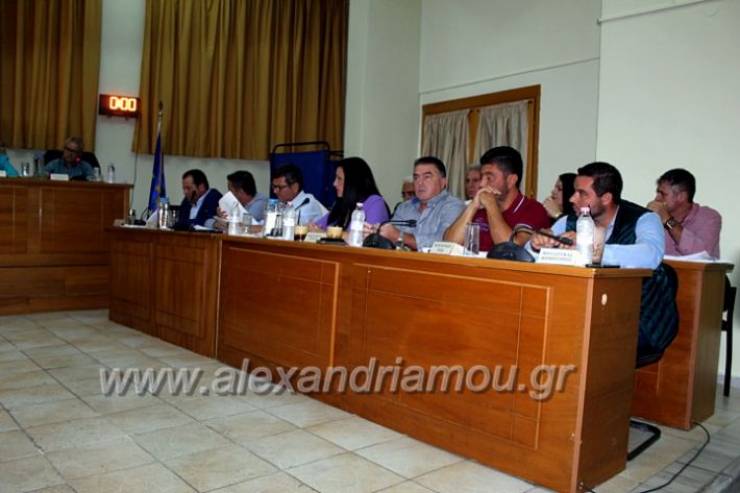 Διπλή Συνεδρίαση του Δημοτικού Συμβουλίου Αλεξάνδρειας στις 30 Οκτωβρίου 2019