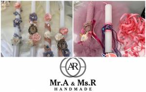 Mr A &amp; Ms R Handmade: Πρωτότυπες χειροποίητες λαμπάδες