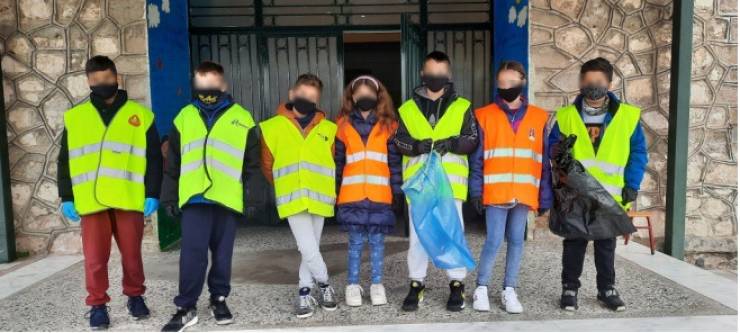 Oι μαθητές της Ε’ τάξης του Δημοτικού Σχολείου Κλειδίου έδειξαν την ευαισθησία τους προς το περιβάλλον και τους συμπολίτες τους(Δράση για το ευρωπαϊκό πρόγραμμα NEMESIS)