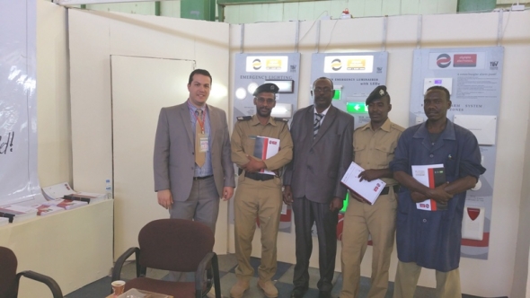 «H OLYMPIA ELECTRONICS A.E. στην  5η Διεθνής Έκθεση SECURITY, SAFETY, INSURANCE στο  Σουδάν»