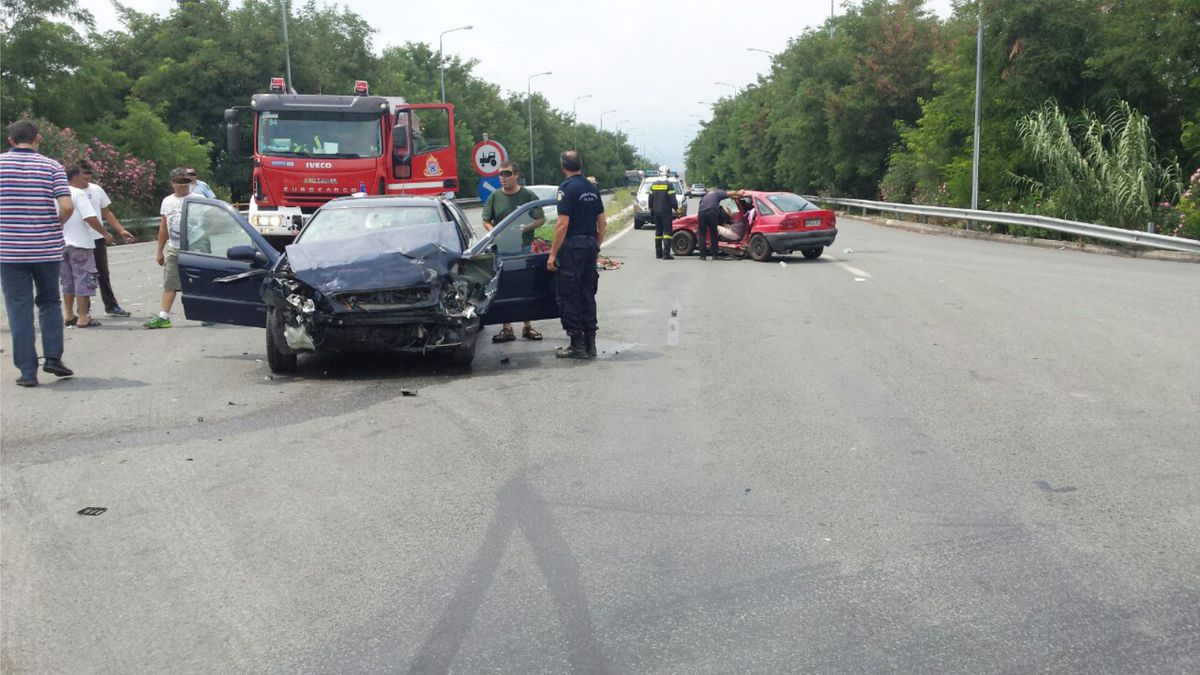 ΣΟΒΑΡΟ ΤΡΟΧΑΙΟ ΜΕ ΟΔΗΓΟ ΕΓΚΥΟ ΚΑΙ 3 ΑΝΗΛΙΚΑ