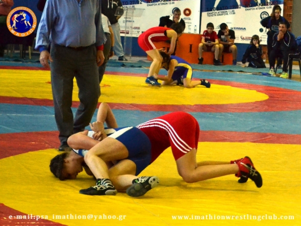 Πρωτιά της Γκουγκούδη στην προκριματική φάση του Πανελληνίου πρωταθλήματος πάλης