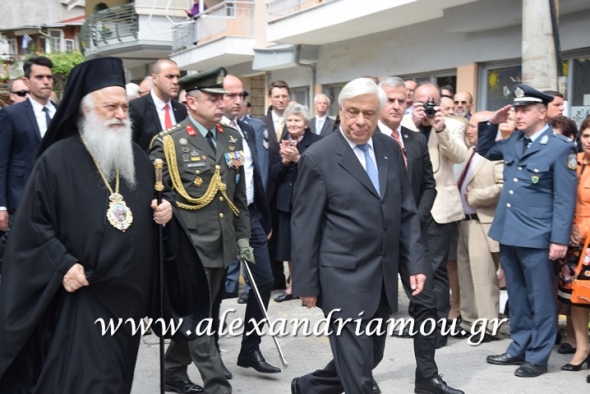 &Sigma;&tau;&eta;&nu; &Pi;&alpha;&nu;&alpha;&gamma;ί&alpha; &Sigma;&omicron;&upsilon;&mu;&epsilon;&lambda;ά &sigma;&tau;&eta;&nu; &Eta;&mu;&alpha;&theta;ί&alpha; &omicron; &Pi;&rho;ό&epsilon;&delta;&rho;&omicron;&sigmaf; &tau;&eta;&sigmaf; &Delta;&eta;&mu;&omicron;&kappa;&rho;&alpha;&tau;ί&alpha;&sigmaf;