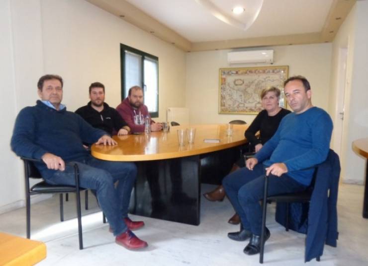 Ο Αγροτικός Σύλλογος Ημαθίας συναντήθηκε με τον πρόεδρο της ΕΚΕ Κώστα Αποστόλου