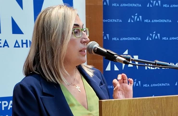 Η Βουλευτής Ημαθίας Στέλλα Αραμπατζή στην ημερίδα «Έμφαση στην Επιχειρηματικότητα»