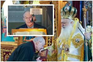 Παναγία Αλεξάνδρειας: Τιμήθηκε ο Απόστολος Παράσχος για τα 30 έτη διακονίας του στο αριστερό αναλόγιο του Ναού