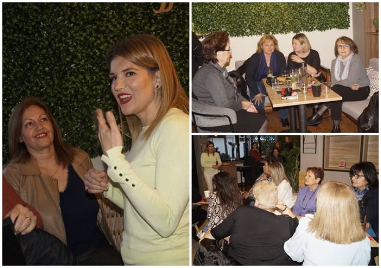 Η υποψήφια Βουλευτής, Φανή Γιωτάκη συναντήθηκε με φίλους στο Πλατύ(φωτο-βίντεο)