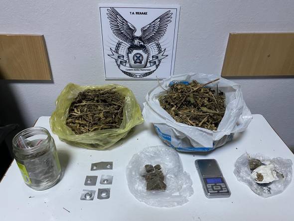 Συνελήφθησαν 2 άτομα για κατοχή ναρκωτικών ουσιών σε περιοχή της Ημαθίας