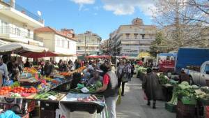 Τη Δευτέρα η λαϊκή αγορά στη Βέροια, λόγω Πρωτομαγιάς