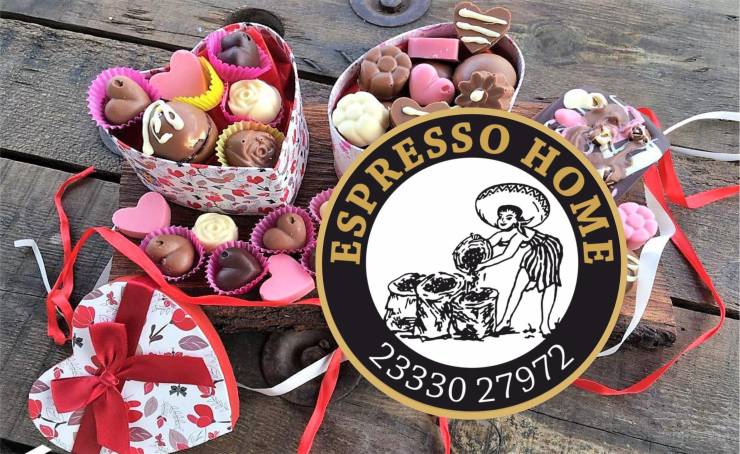 Γλυκά δωράκια από το ESPRESSO HOME για την ημέρα των ερωτευμένων