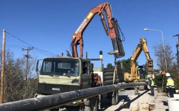 Παράταση κυκλοφοριακών ρυθμίσεων στην Αλεξάνδρεια στα πλαίσια εργασιών κατασκευής αγωγού φυσικού αερίου